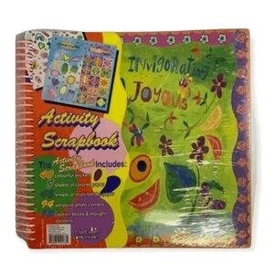 Dolgencorp Butterfly Kids Activity Scrapbook Kit Sticker Paper Photo Corners New